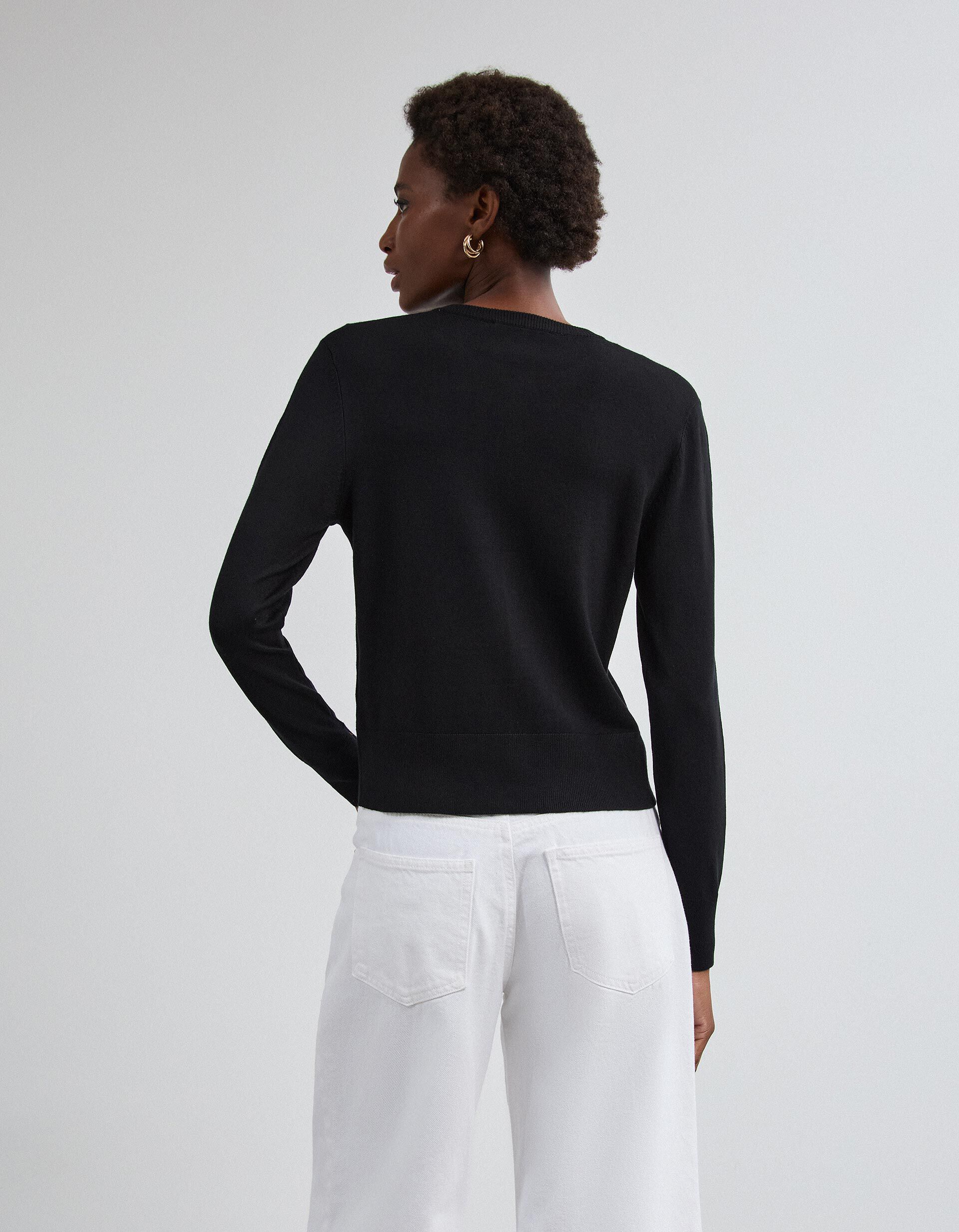 Comprar Online Casaco De Malha, Mulher, Preto