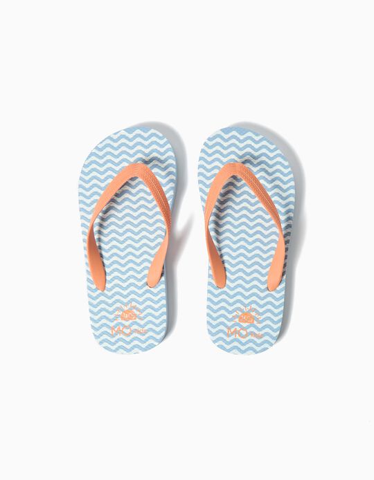 Comprar Online Chinelos Ondas, Menino, Azul Claro 