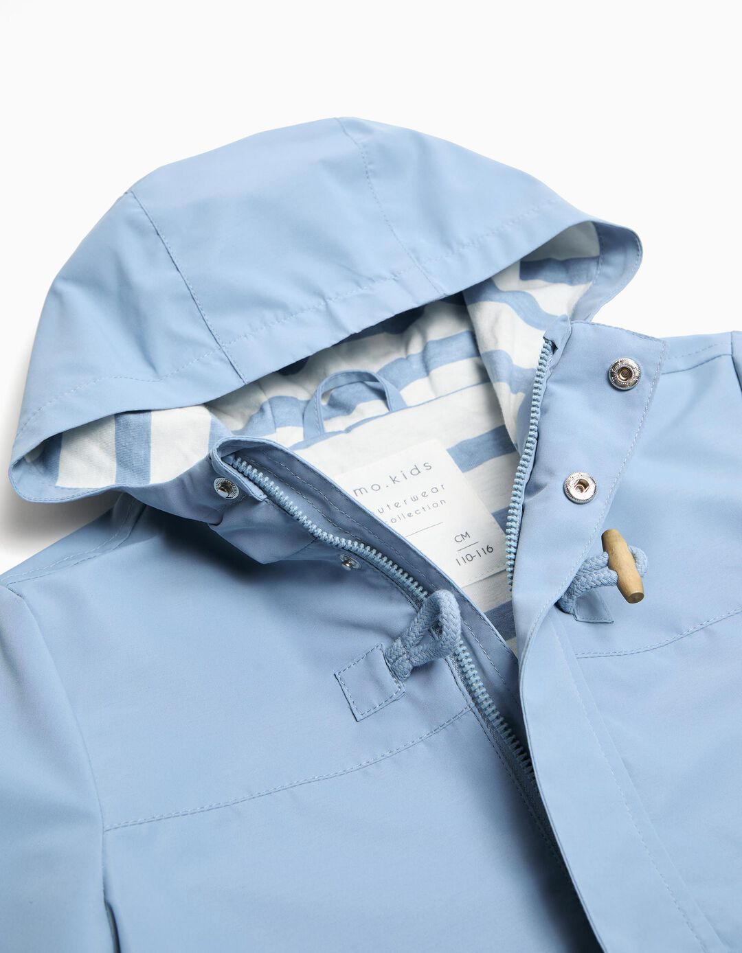 Parka com Capuz, Menino, Azul