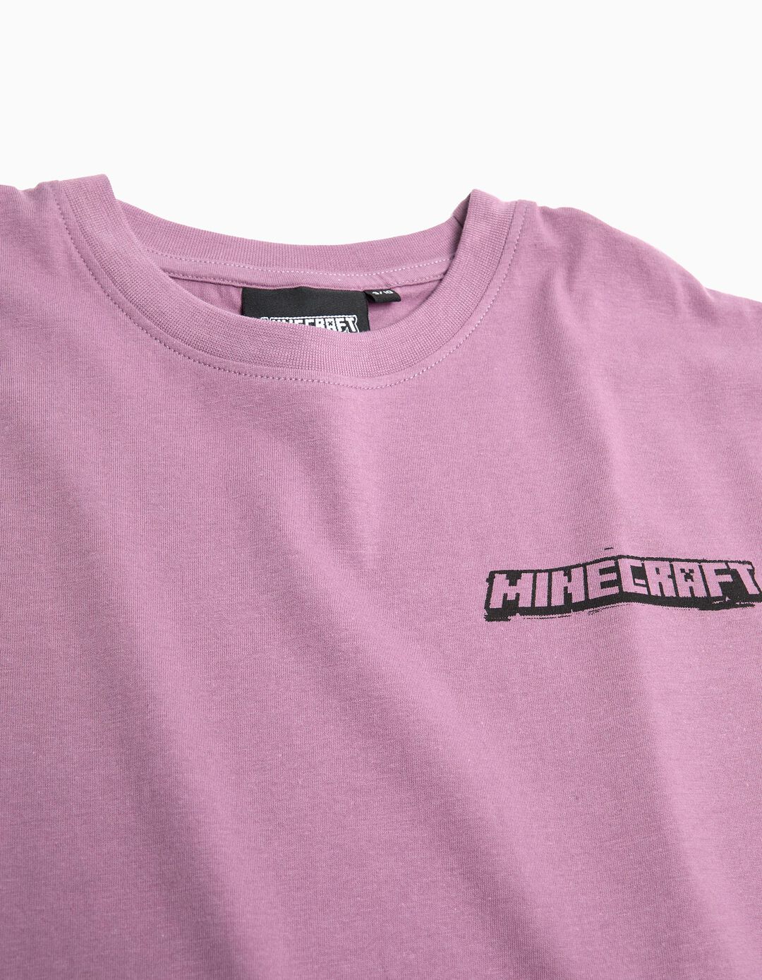 T-shirt 'Minecraft ', Menino, Roxo