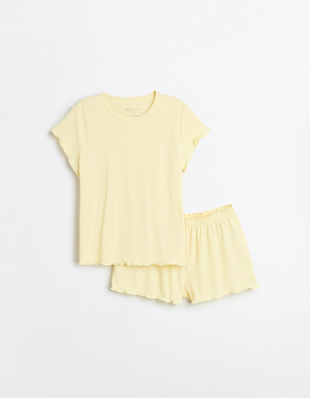 Pijama, Mulher, Amarelo Claro