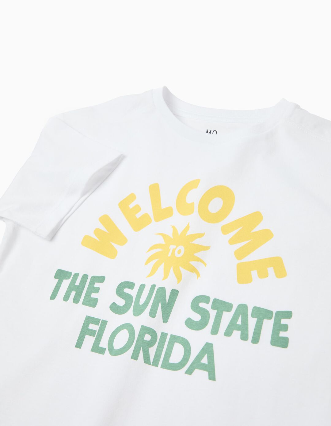 T-shirt Estampada, Menino, Branco