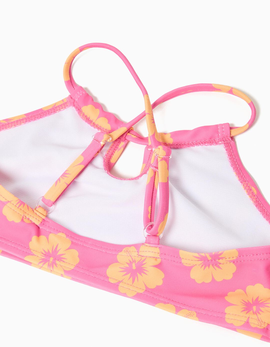 Biquíni Flores, Menina, Rosa 