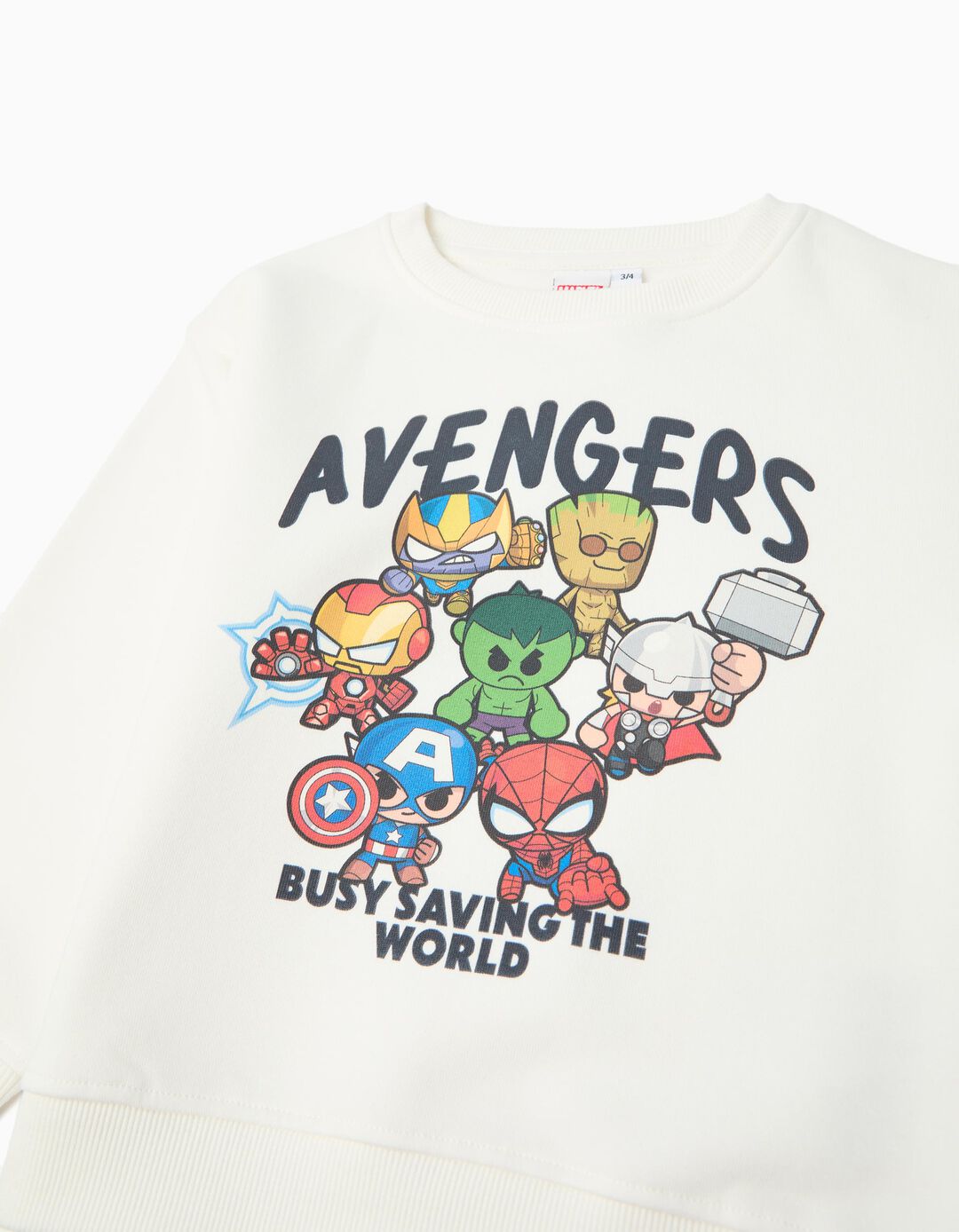 Sweatshirt 'Marvel', Menino, Branco