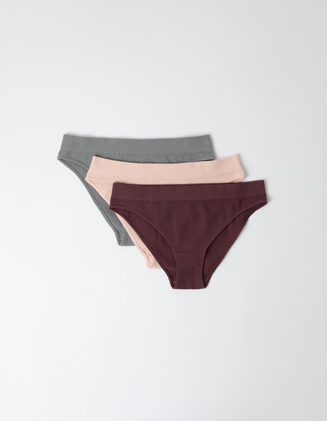 Pack 3 Cuecas Brief, Mulher, Multicolor