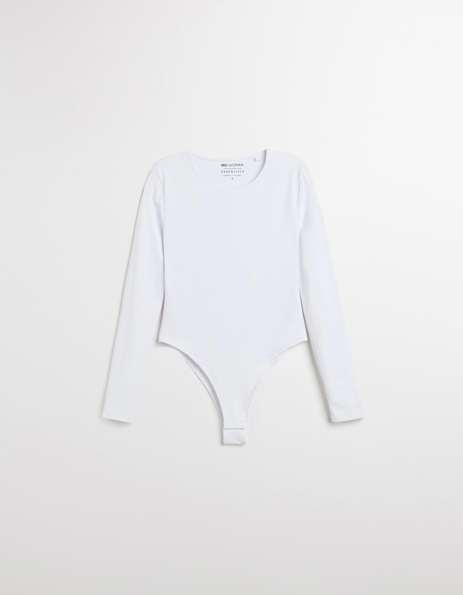 Comprar Online Body de Manga Comprida, Mulher, Branco