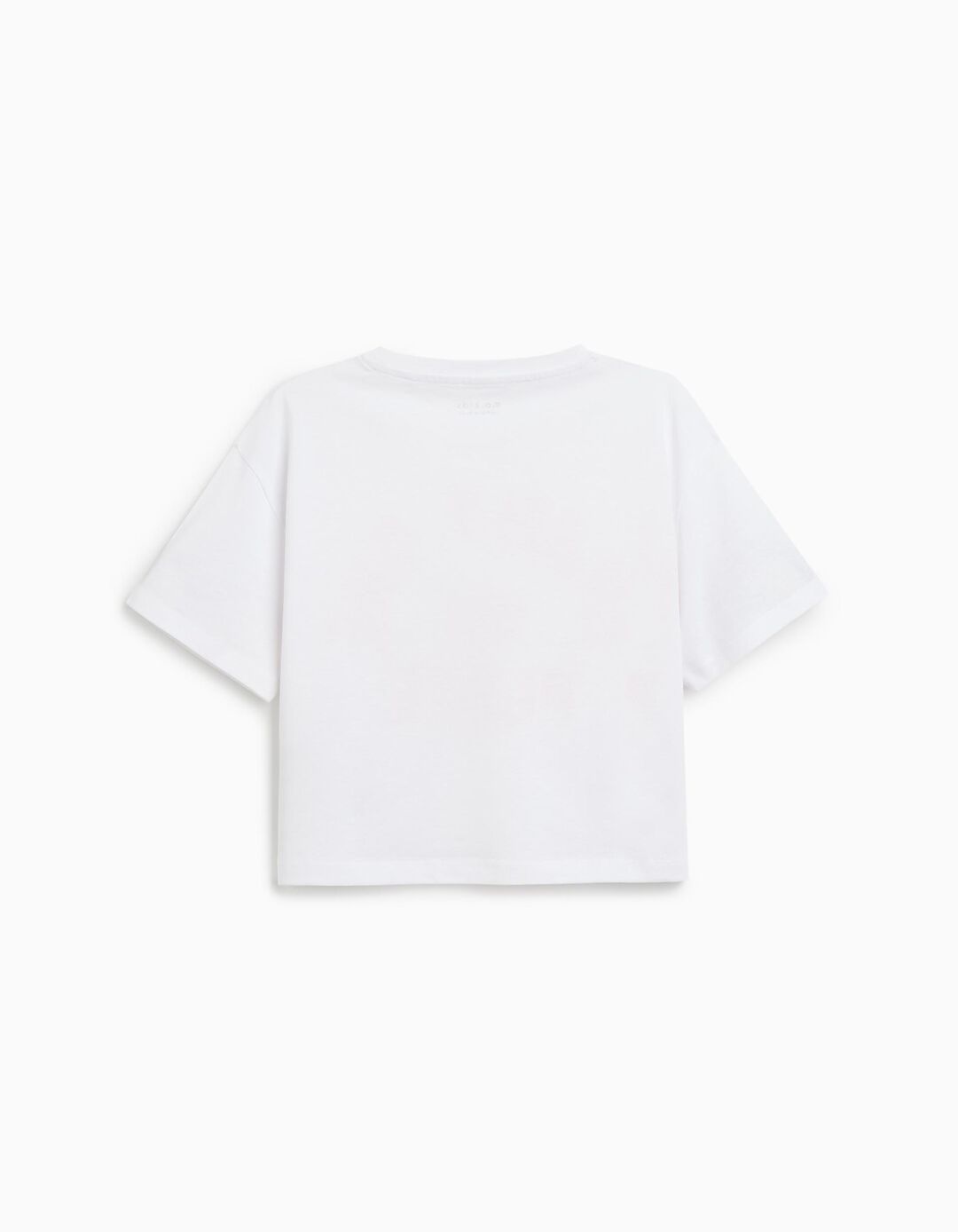 T-shirt Print, Menina, Branco 