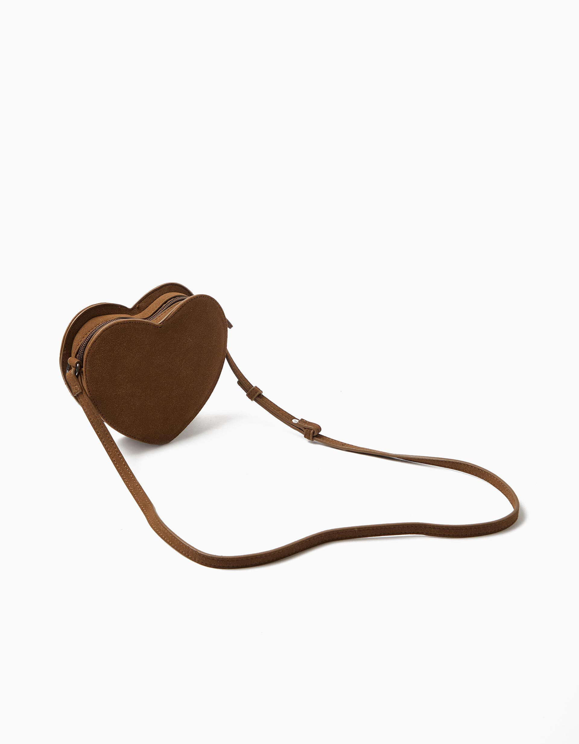 Comprar Online Mala Tiracolo Cora&ccedil;&atilde;o, Menina, Castanho