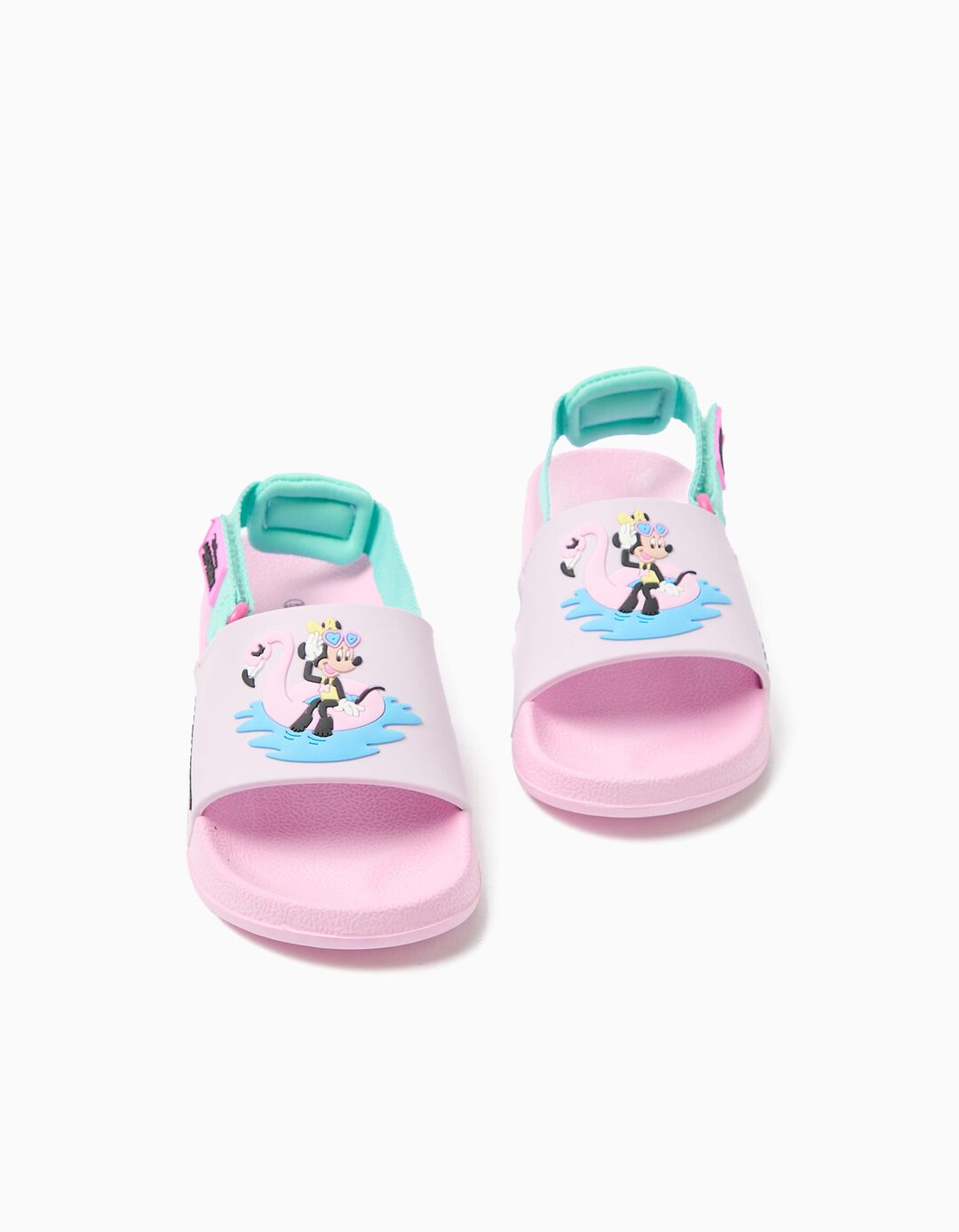 Sand&aacute;lias 'Minnie' &copy;Disney, Menina, Rosa