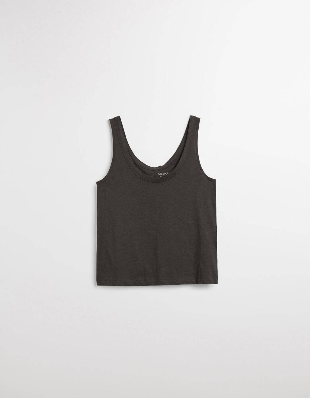 Top Jersey, Mulher, Cinzento Escuro 