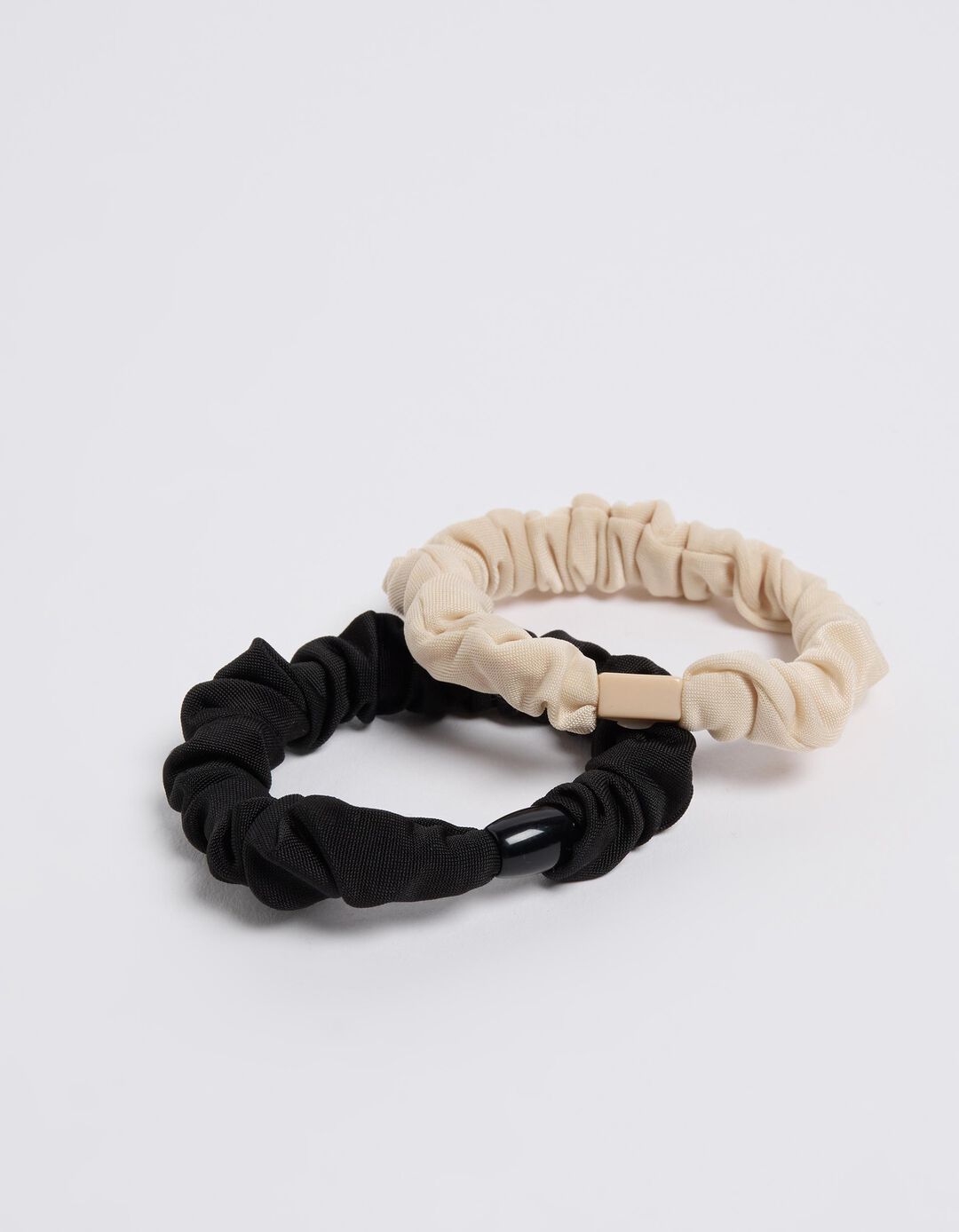 Pack 2 Elásticos de Cabelo Scrunchies, Mulher, Multicor