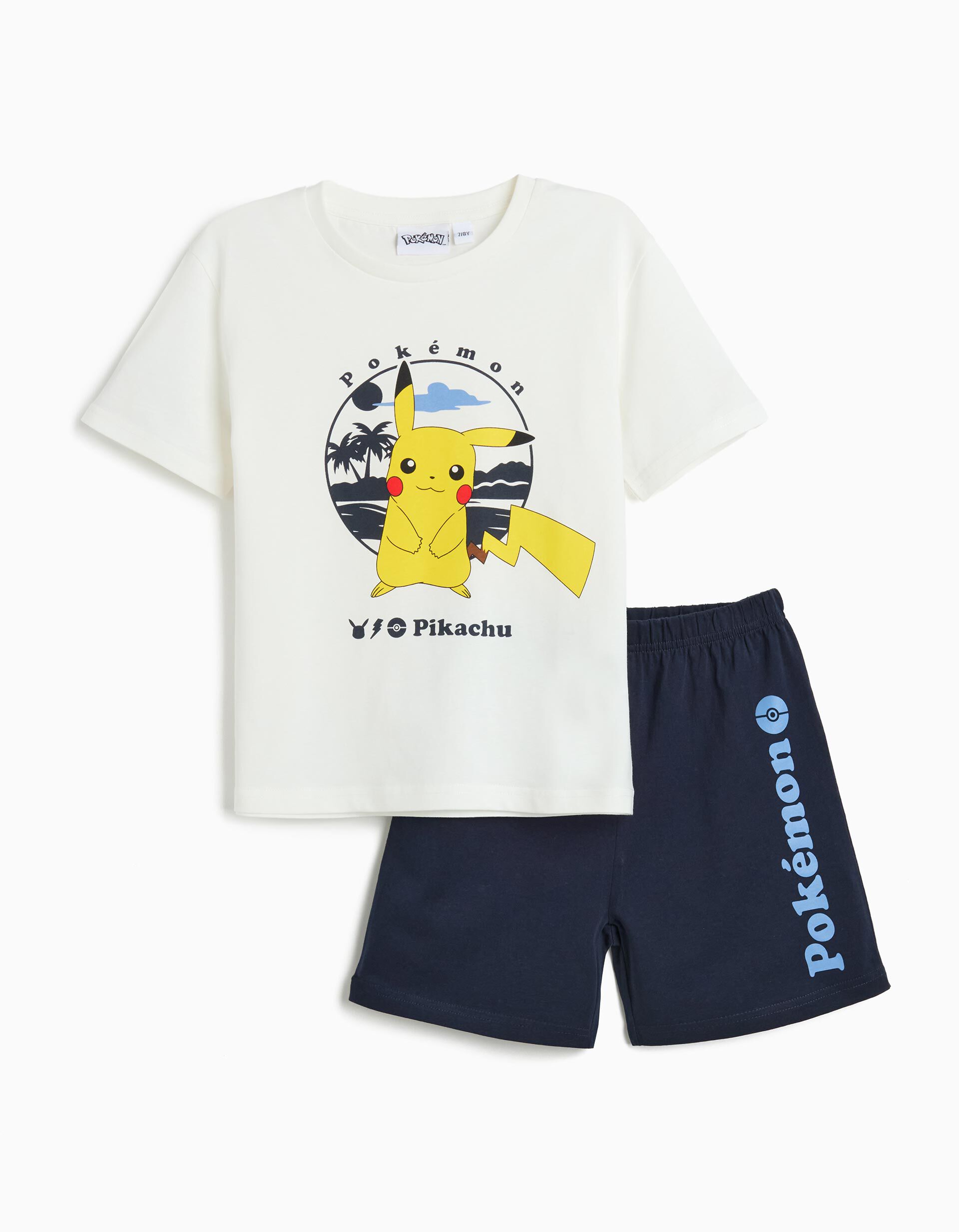 Comprar Online Pijama 'Pok&eacute;mon', Menino, Branco