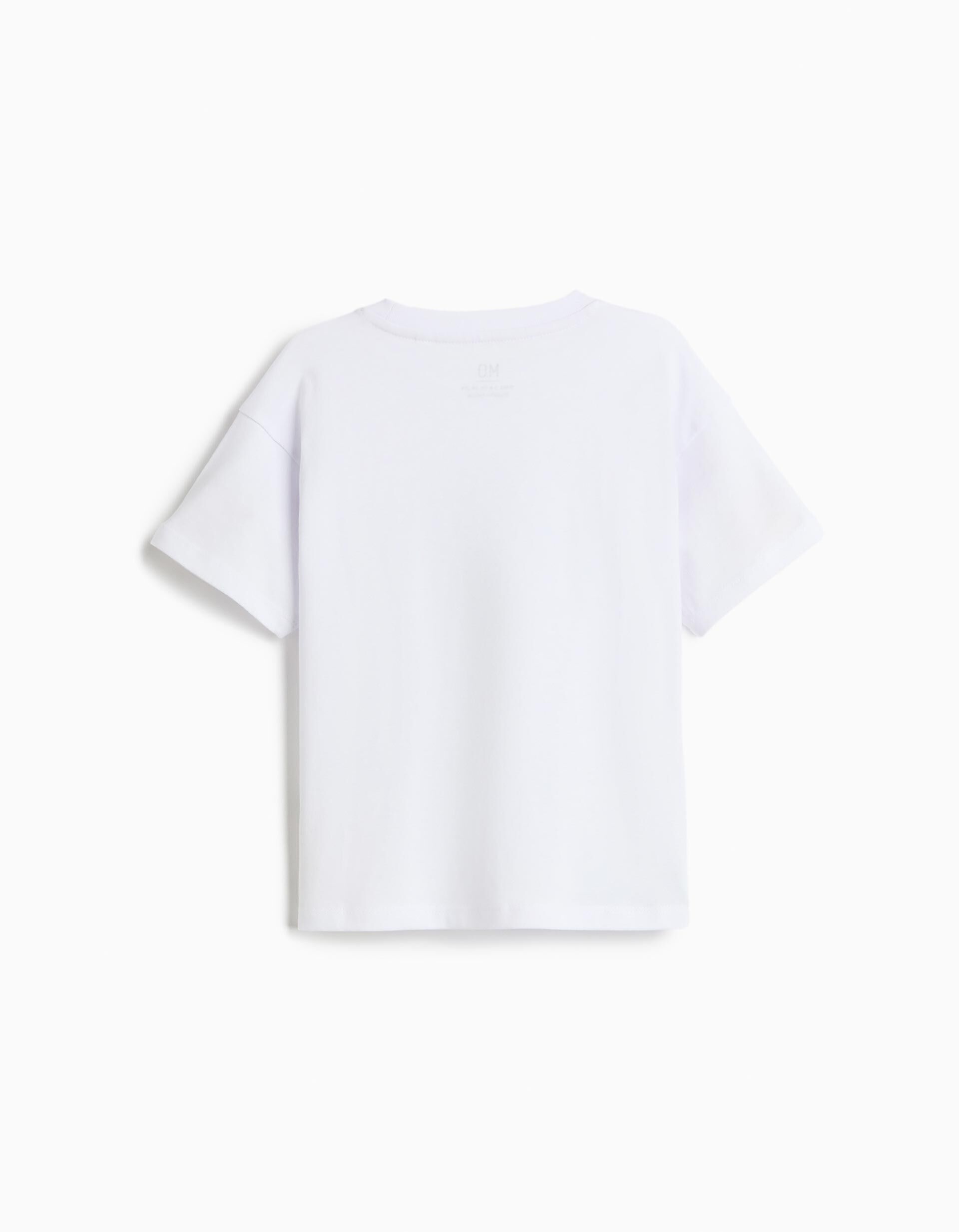 Comprar Online T-shirt Estampada, Menino, Branco