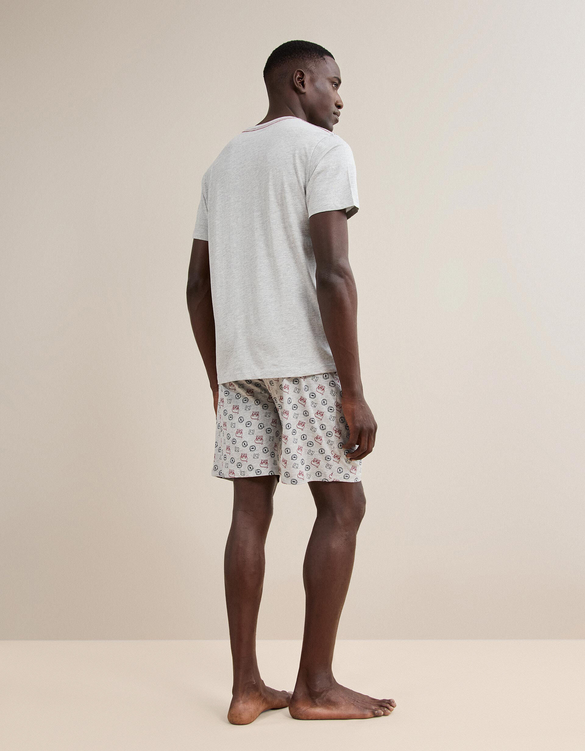 Comprar Online Pijama Jersey, Homem, Cinzento