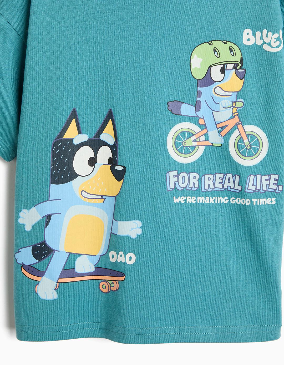 T-shirt Estampada 'Bluey', Menino, Azul