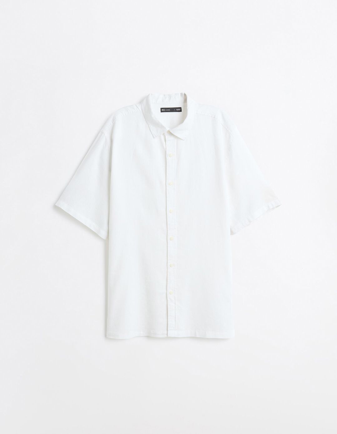Camisa Com Linho, Homem, Branco