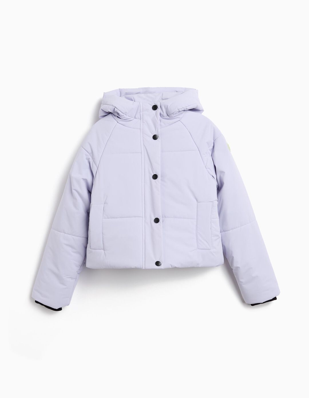 Casaco Acolchoado, Menina, Lil&aacute;s Claro