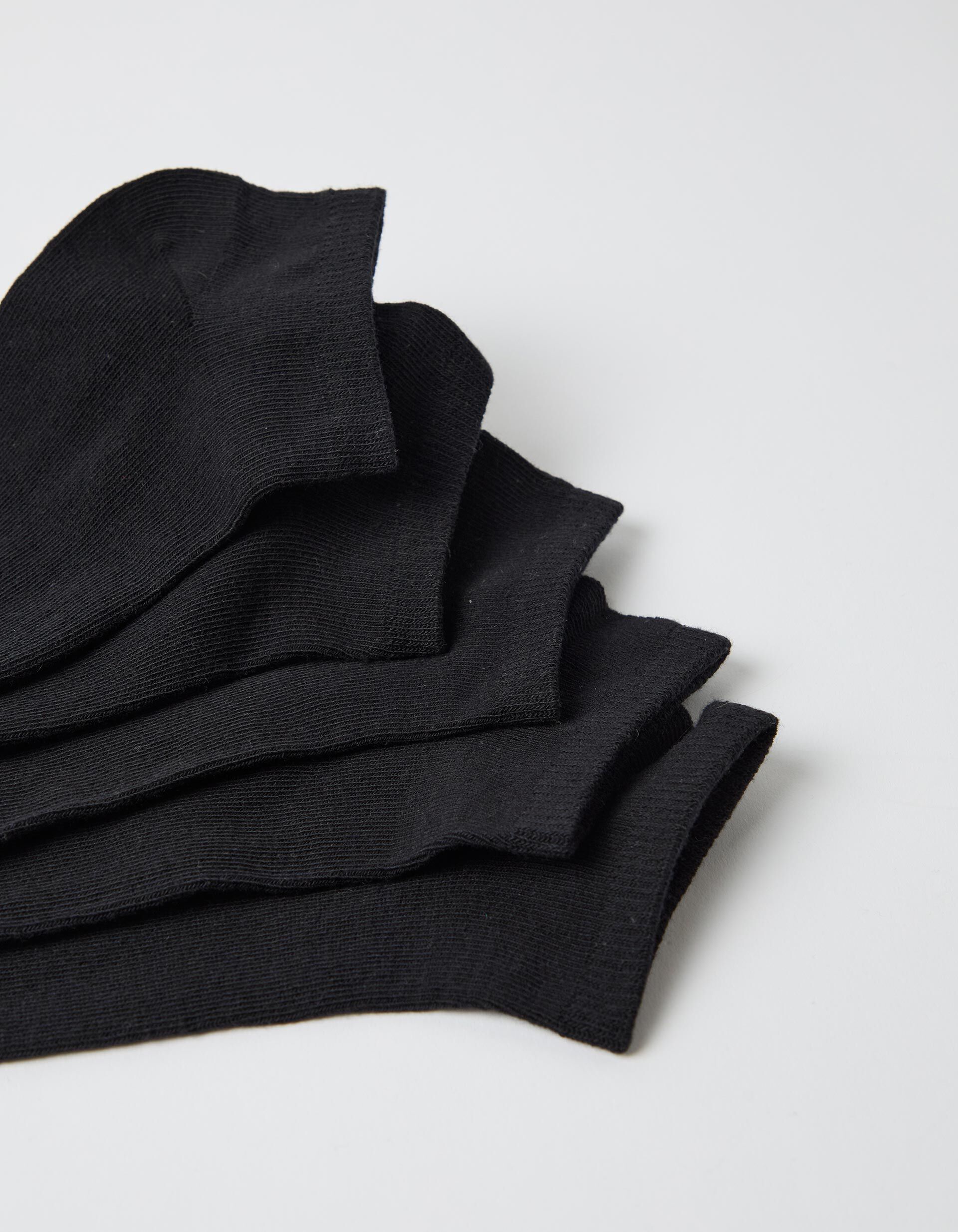 Comprar Online Pack 5 Pares de Meias Invis&iacute;veis, Homem, Preto