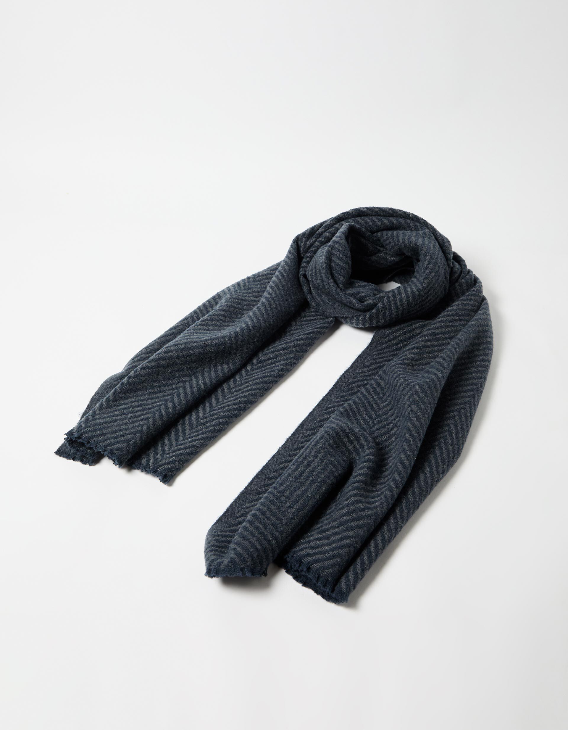 Comprar Online Cachecol de Malha, Homem, Azul