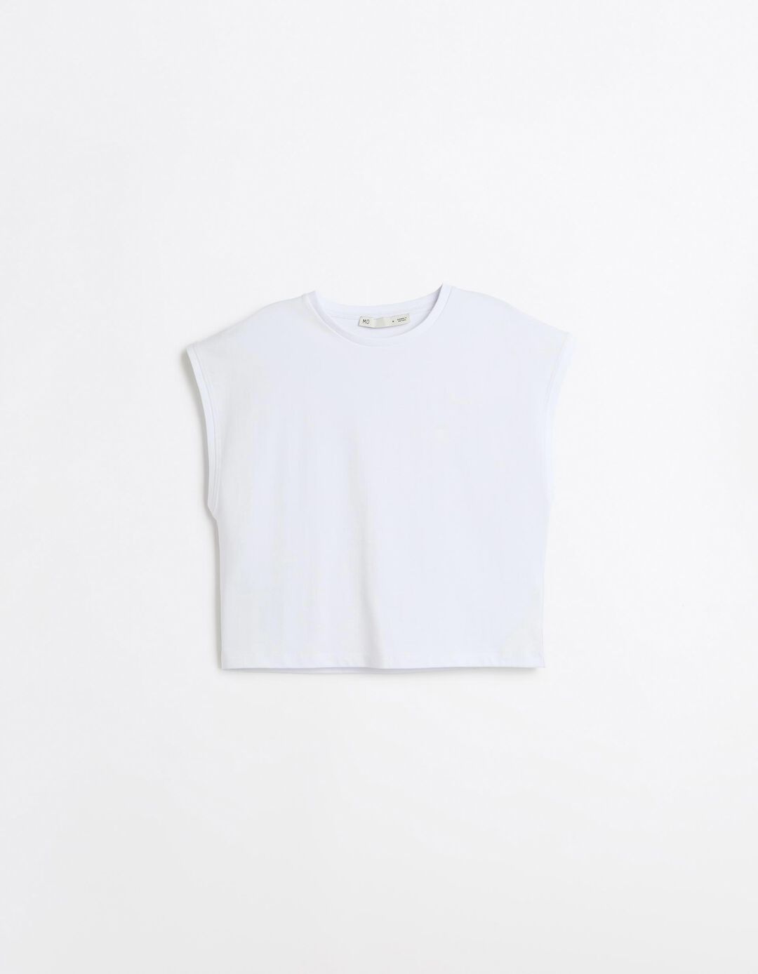 T-shirt Cropped, Mulher, Branco