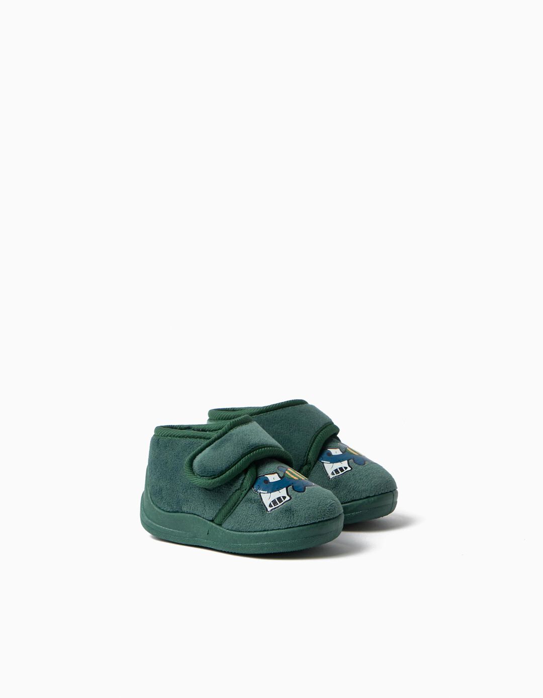 Pantufas, Menino, Verde