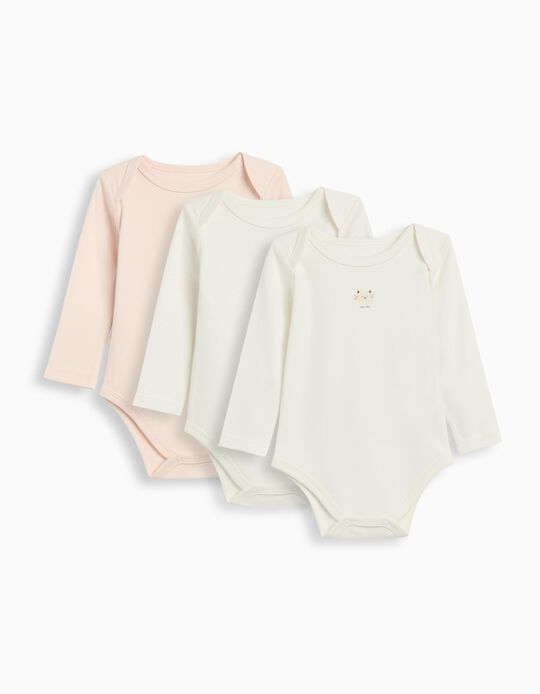 Comprar Online Pack 3 Bodies de Manga Comprida, Bebé, Multicor