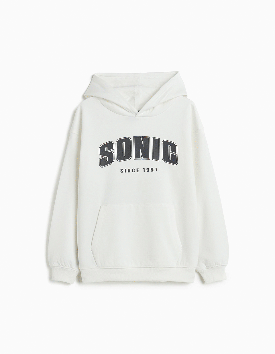 Comprar Online Sweatshirt Capuz 'Sonic', Menino, Branco