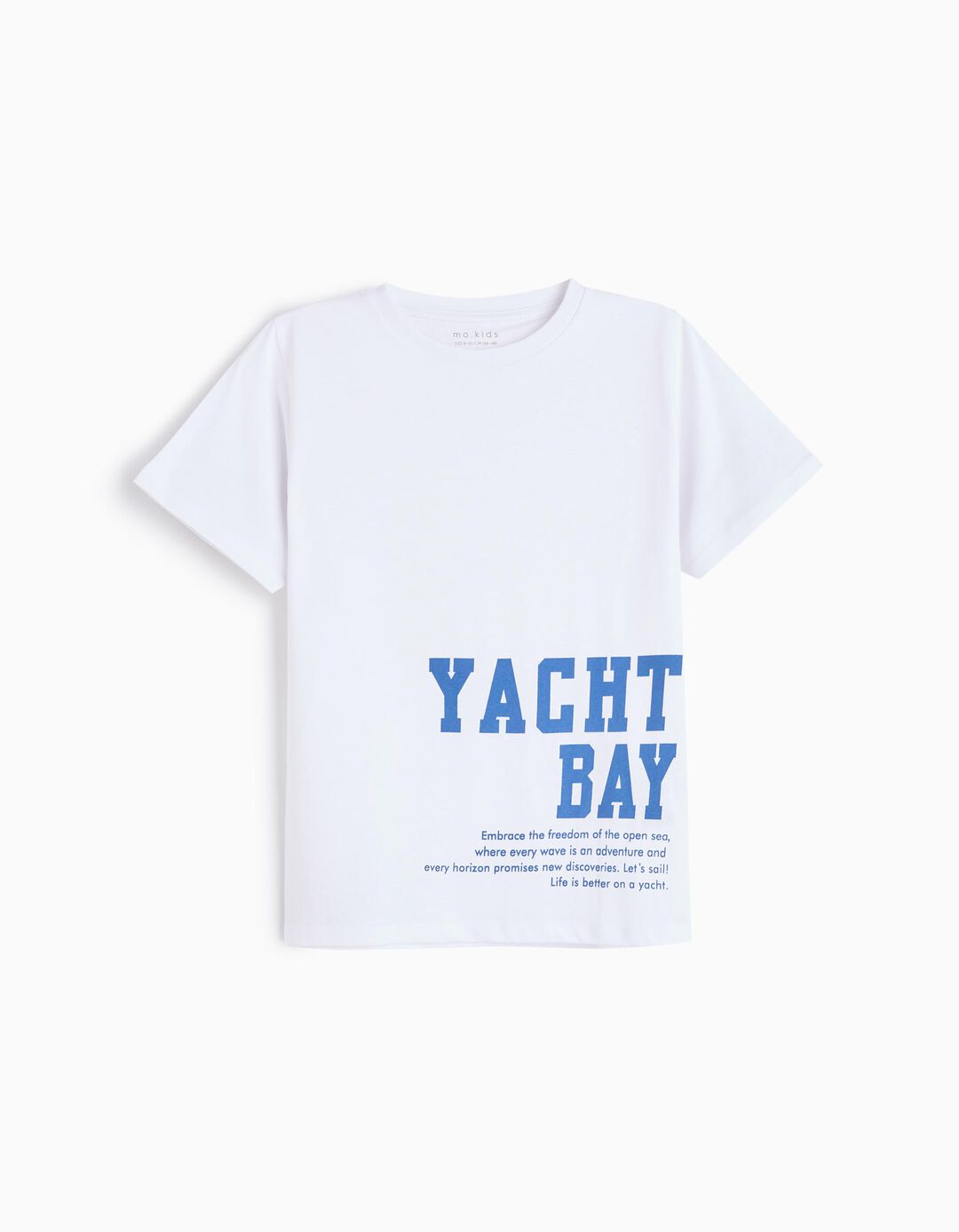 T-shirt Estampado, Menino, Branco