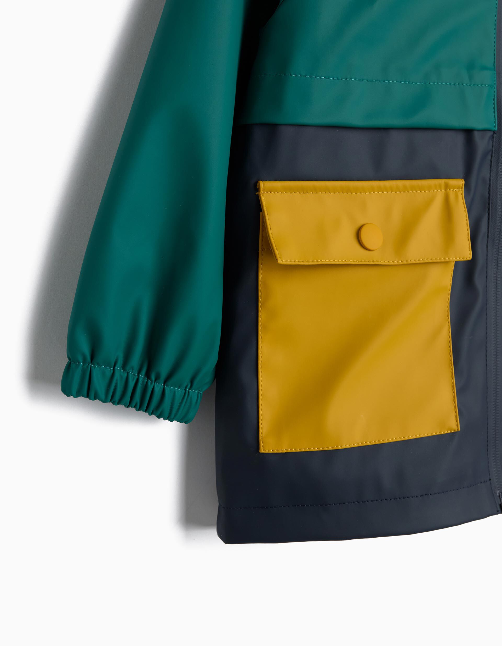 Comprar Online Parka De Borracha, Menino, Azul Escuro