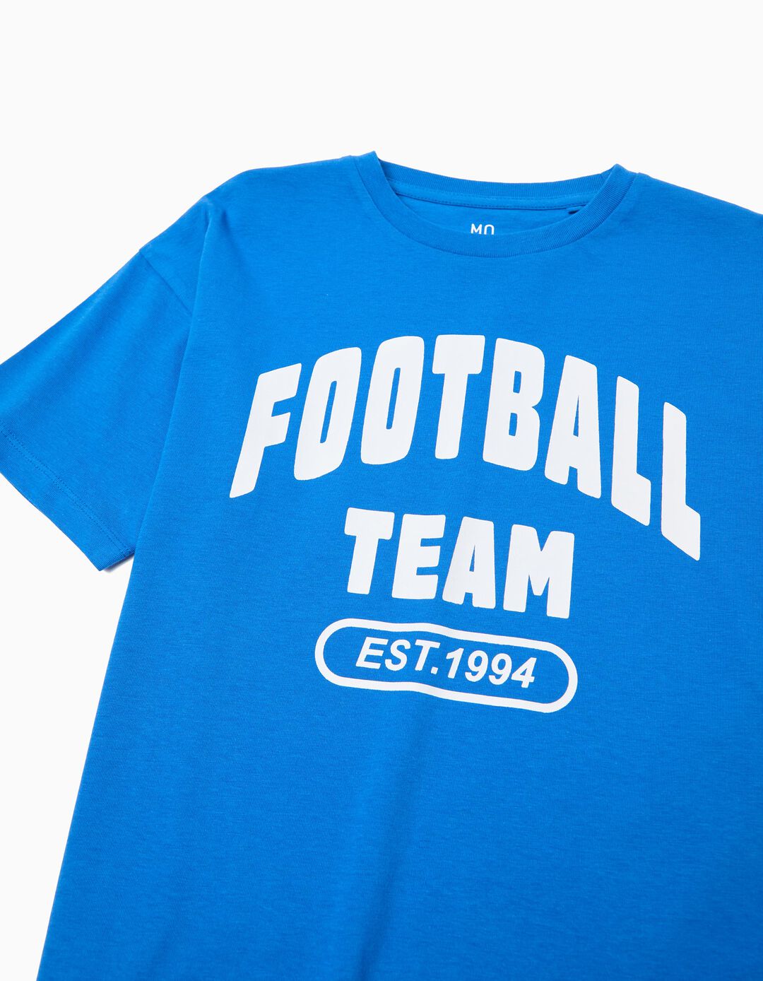 T-shirt Estampada, Menino, Azul
