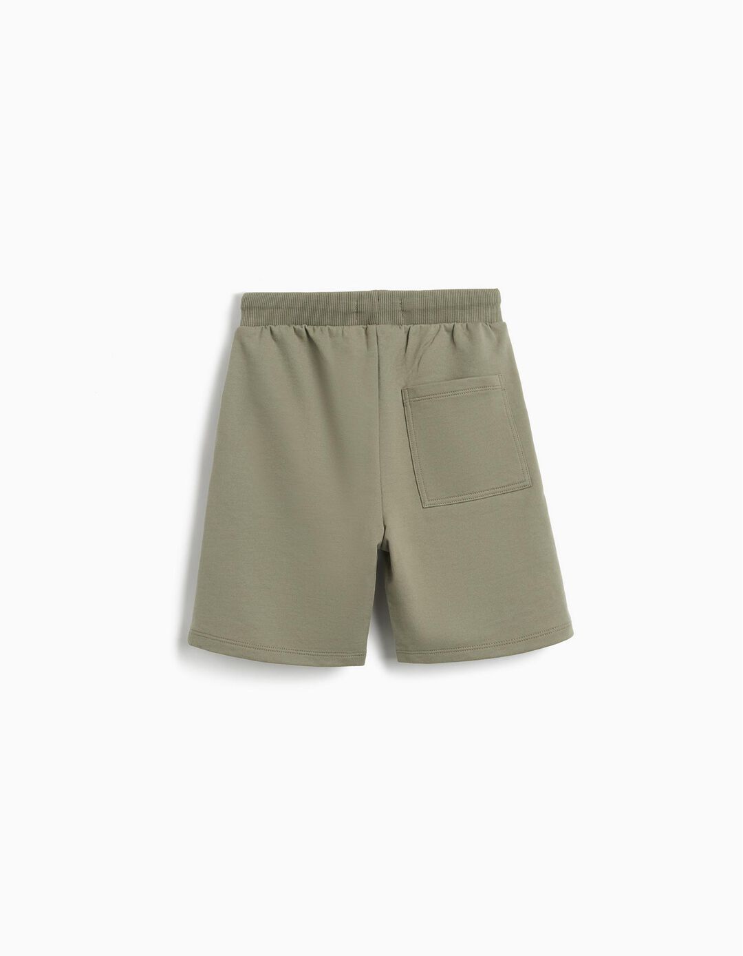 Calções Fleece, Menino, Verde Escuro 