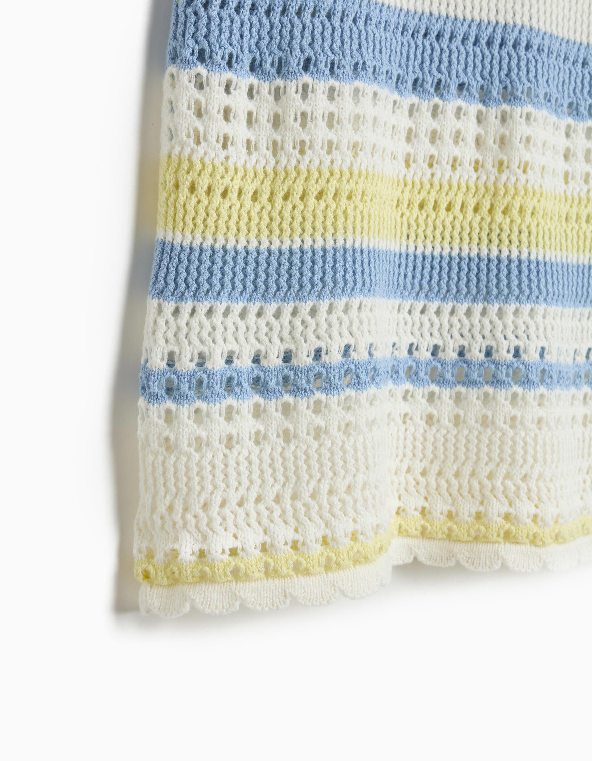 Comprar Online Vestido Crochet, Menina, Amarelo