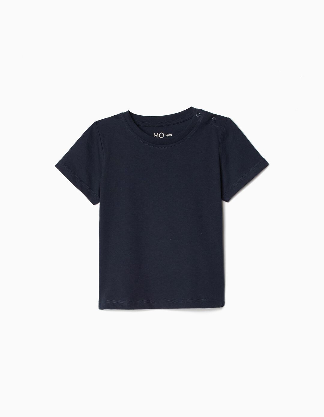 T-shirt Básica, Menino, Azul Escuro
