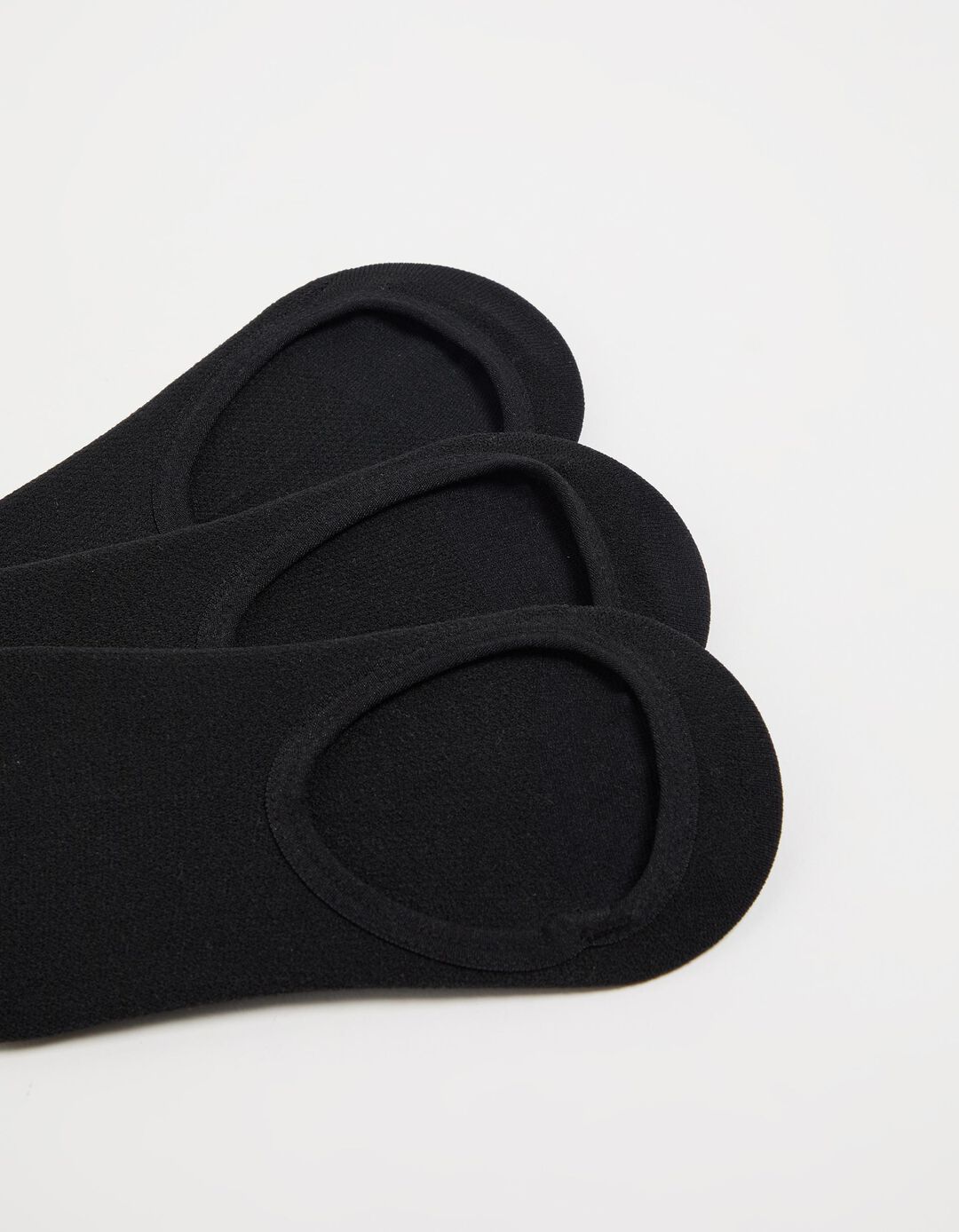 Pack 3 Pares de Meias Invisíveis, Mulher, Preto