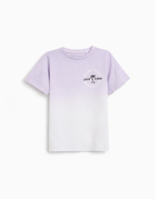 Comprar Online T-shirt Degradé, Menino, Roxo