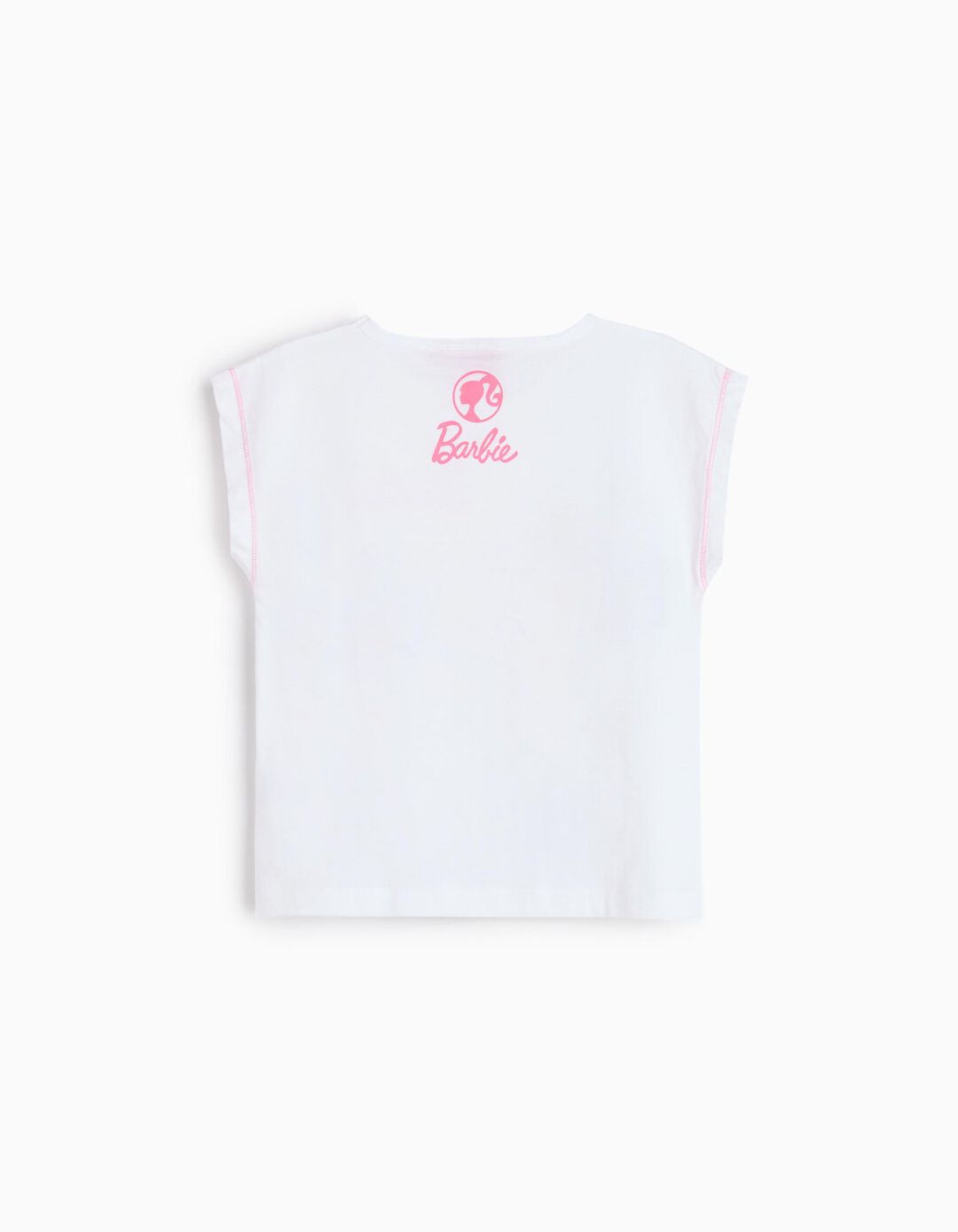 T-shirt 'Barbie', Menina, Branco