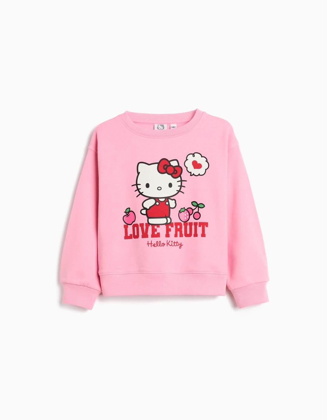Sweatshirt 'Hello Kitty', Menina, Rosa