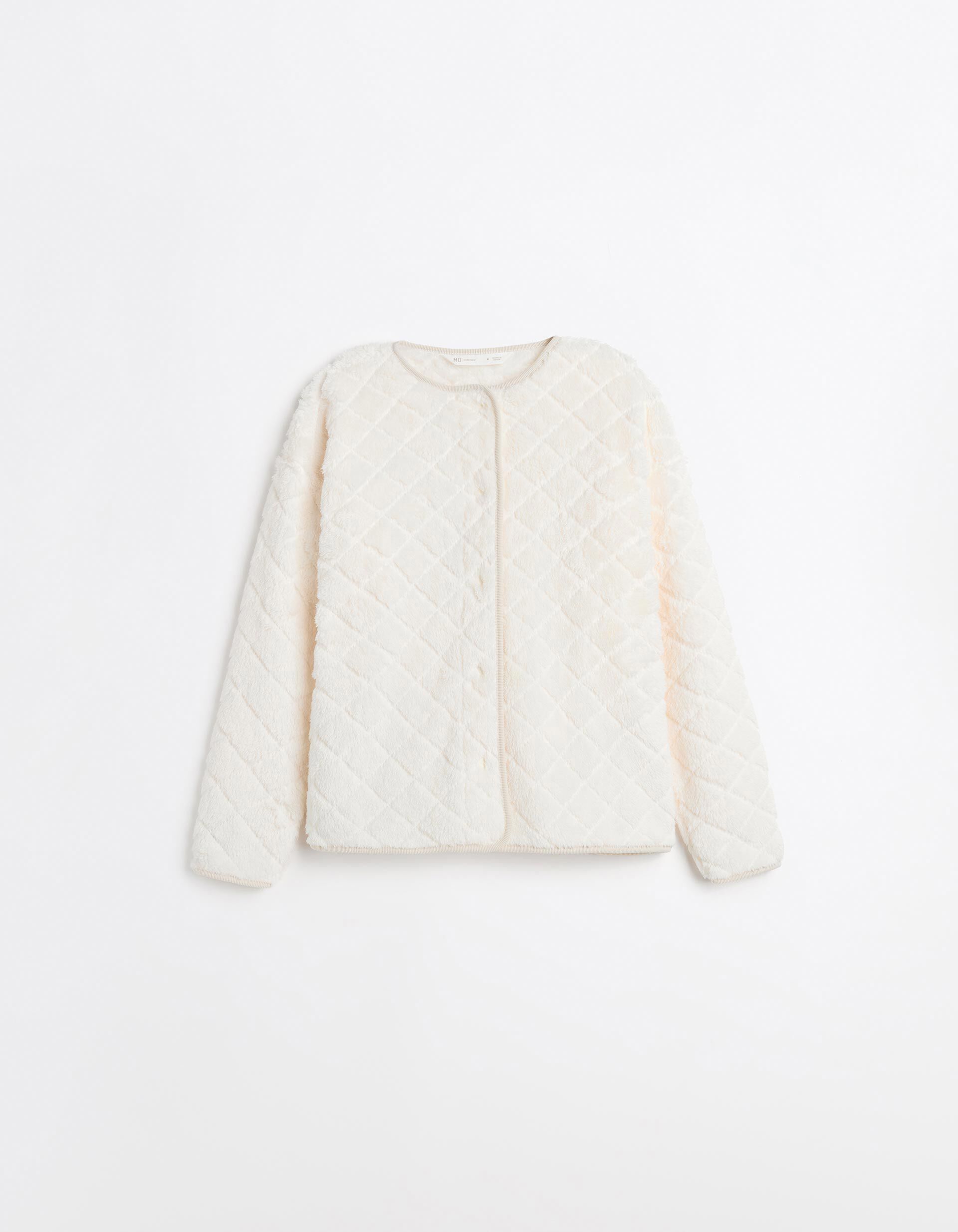 Comprar Online Casaco Sherpa, Mulher, Cru