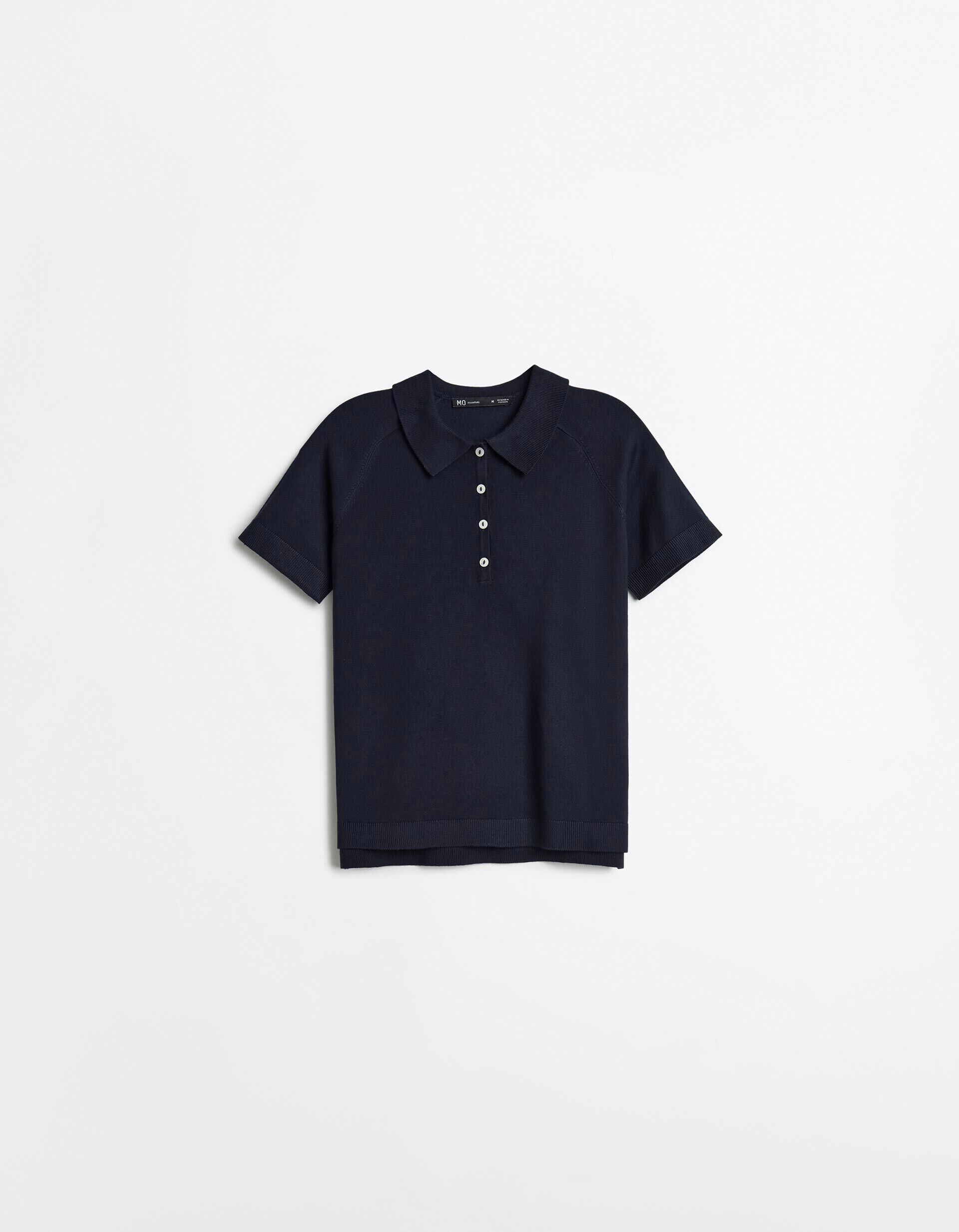 Comprar Online Polo Manga Curta, Mulher, Azul Escuro