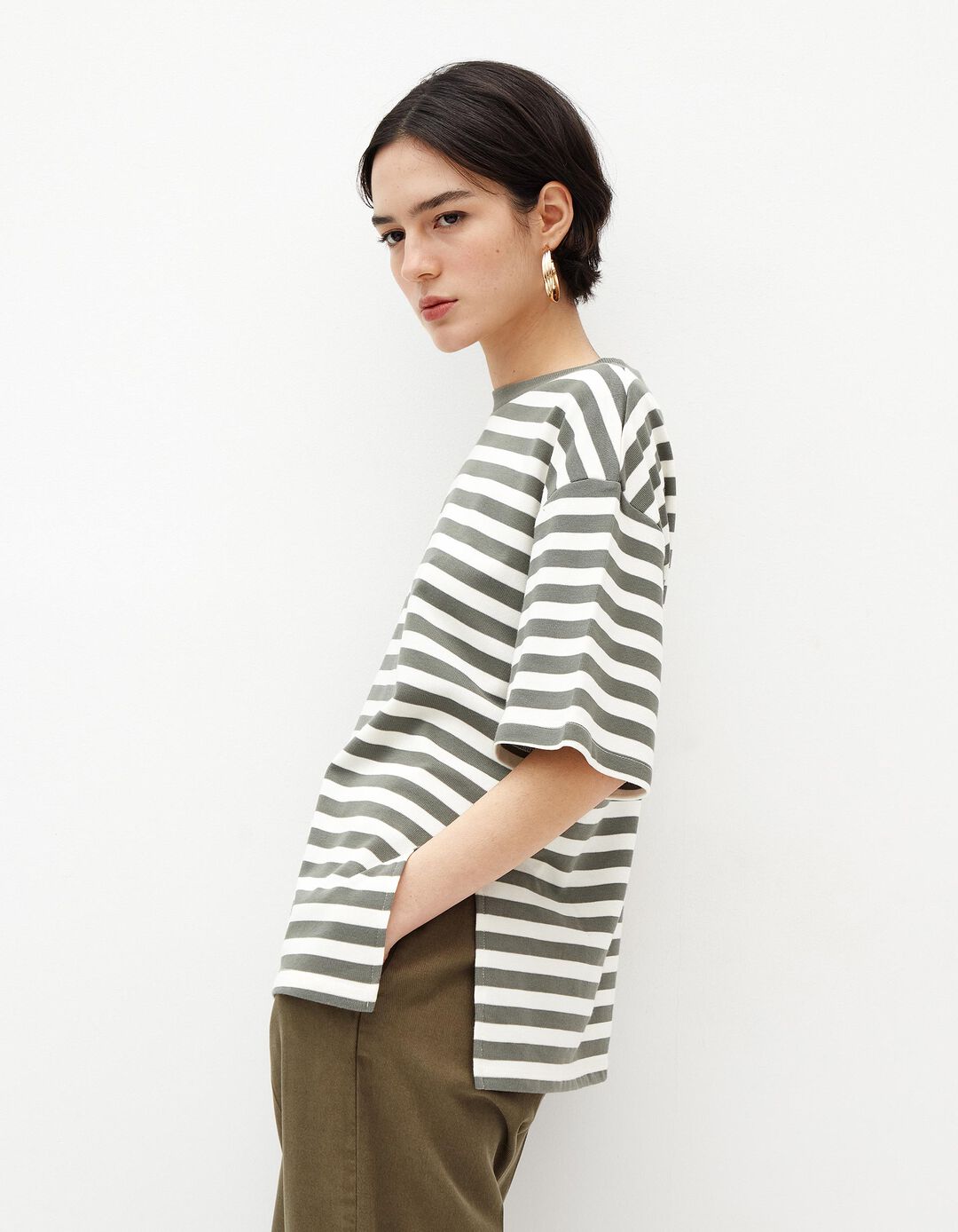 Camisola, Mulher, Verde Claro