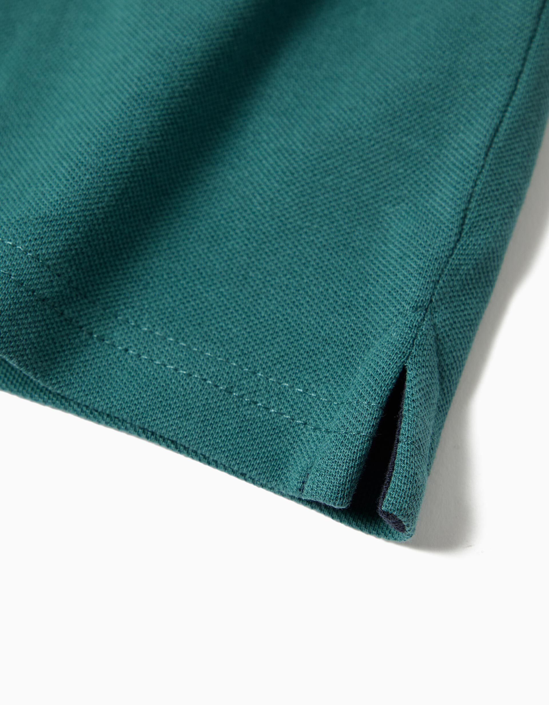 Comprar Online Polo Piquet, Homem, Verde Escuro