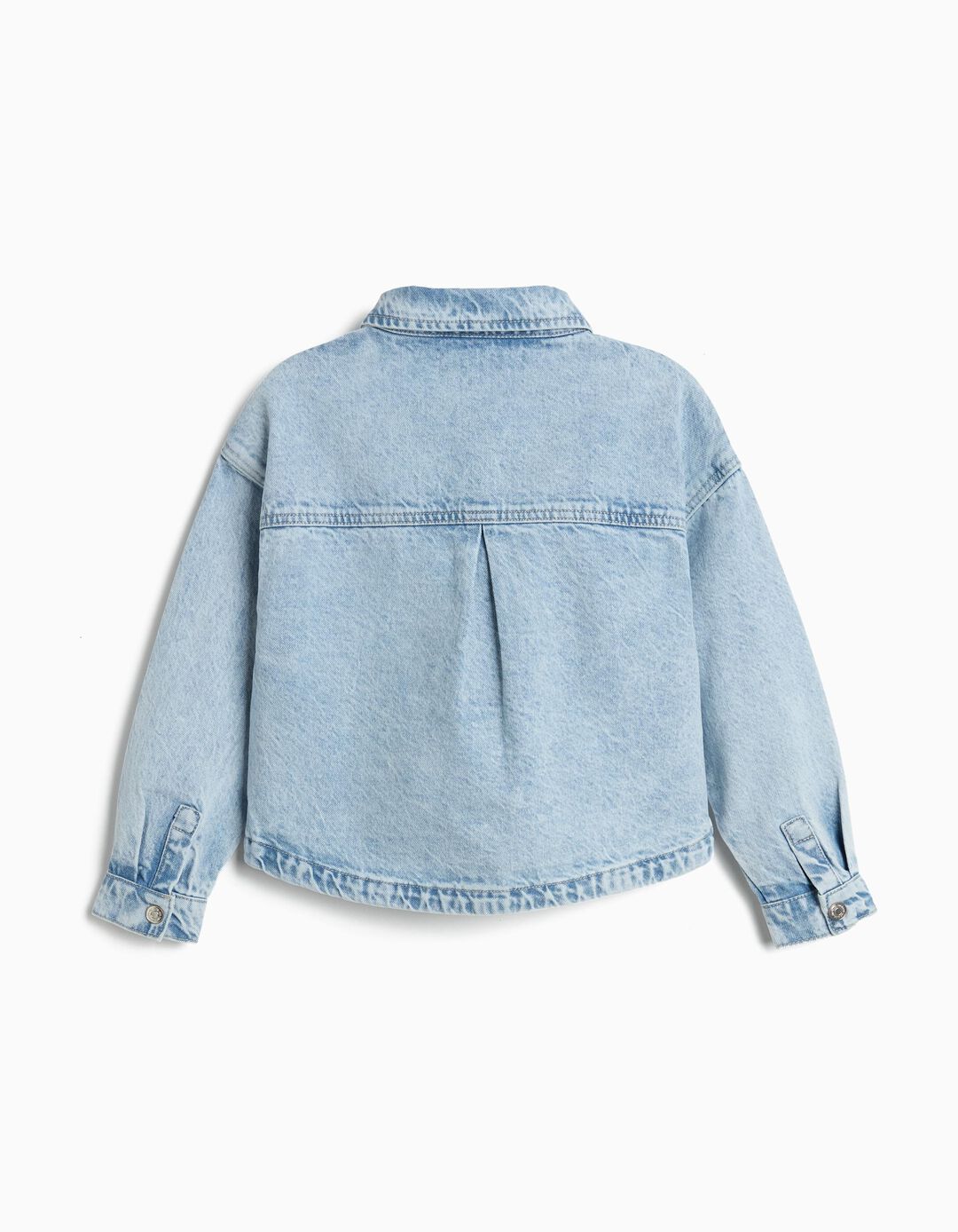 Sobrecamisa de Ganga, Menina, Azul Claro