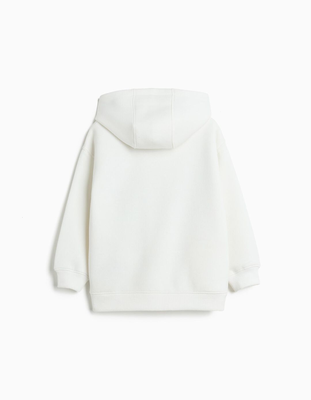 Sweatshirt com Capuz, Menino, Branco