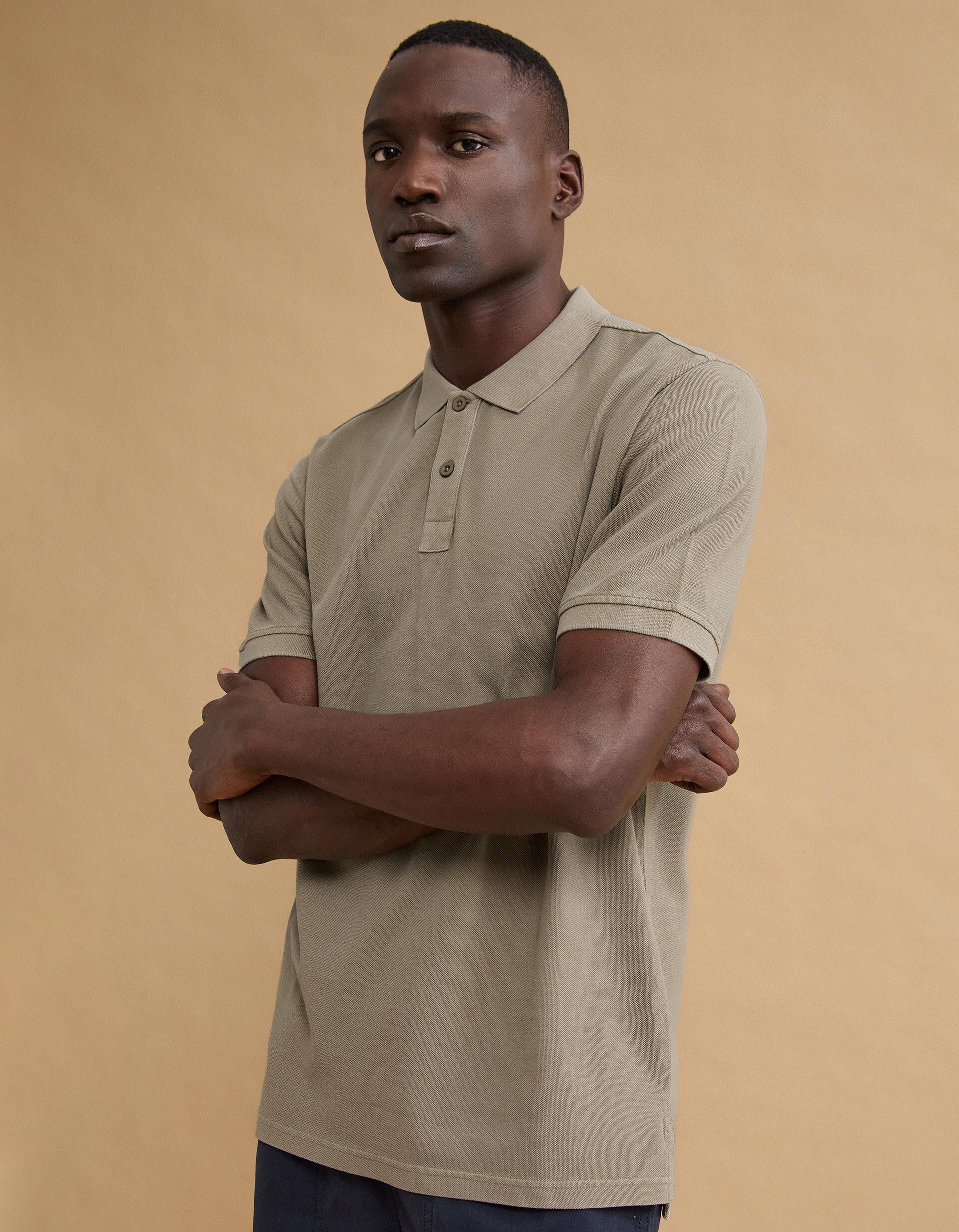 Comprar Online Polo Piquet, Homem, Caqui