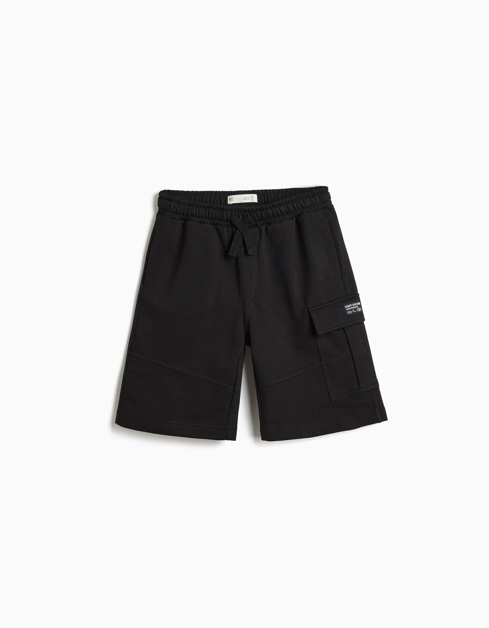Comprar Online Calg&otilde;es De Felpa Cargo, Menino, Preto 