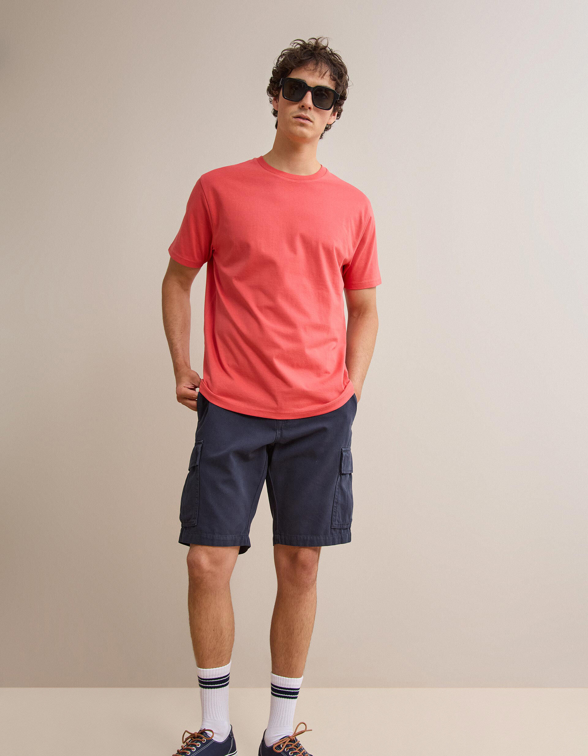 Comprar Online T-shirt Manga Curta, Homem, Vermelho