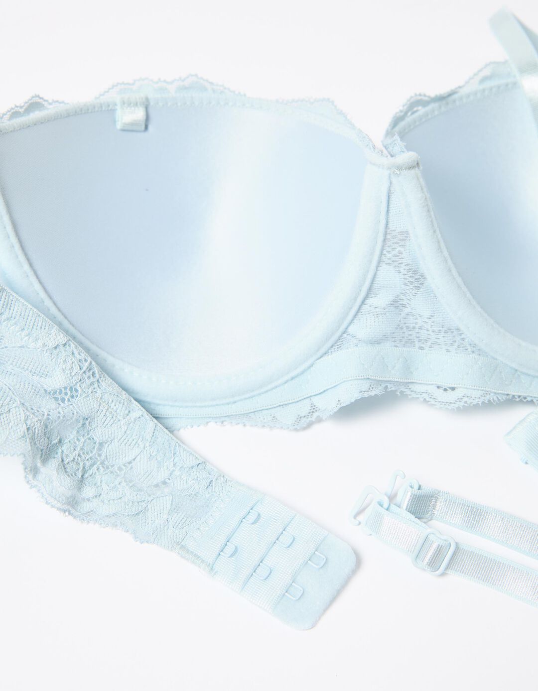 Sutien com Al&ccedil;as Remov&iacute;veis, Mulher, Azul Claro