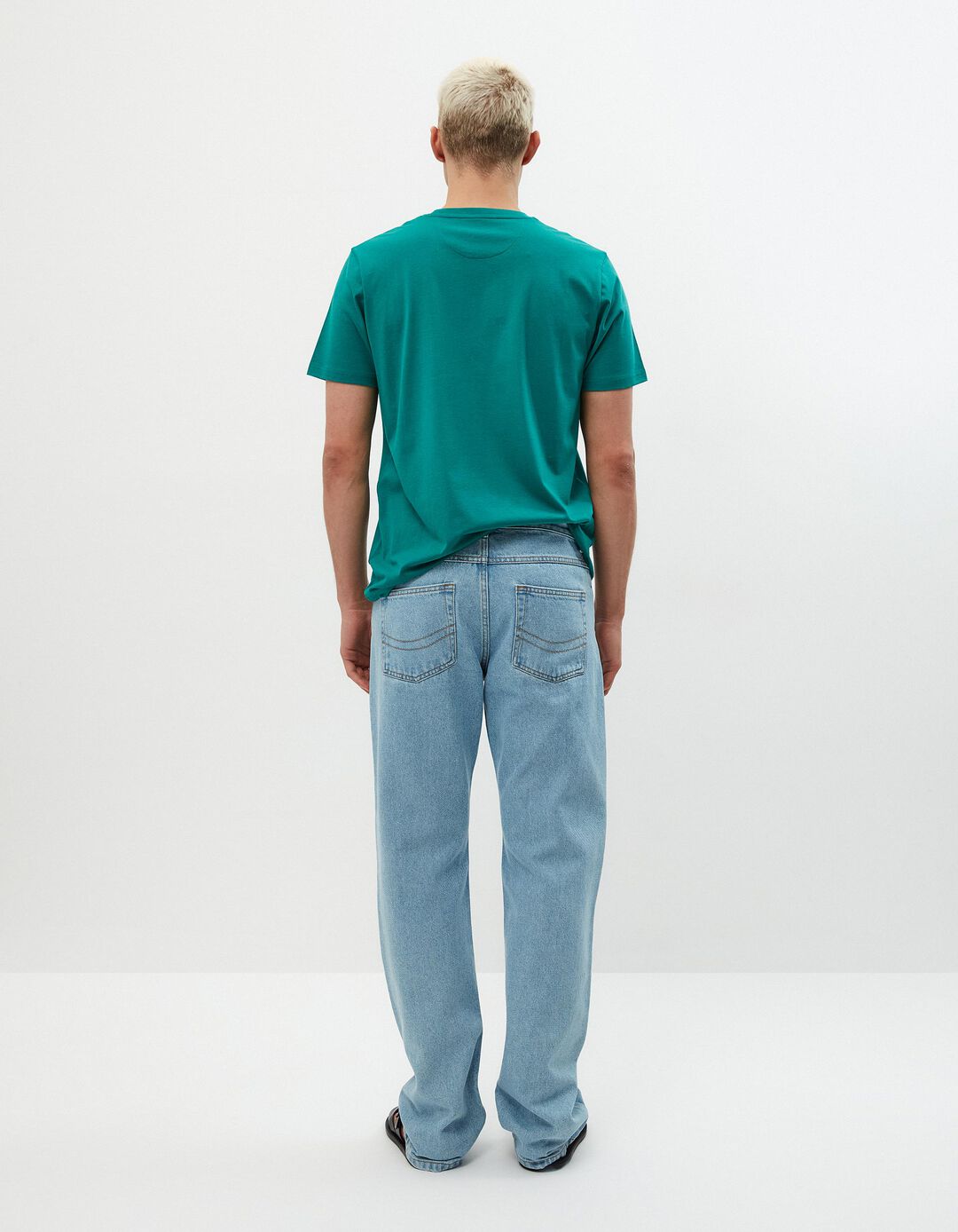 Jeans, Homem, Azul