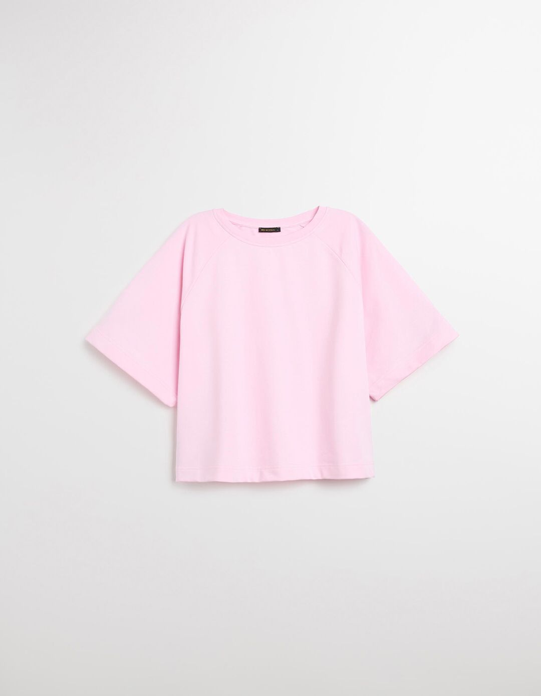 T-shirt Fleece, Mulher, Rosa