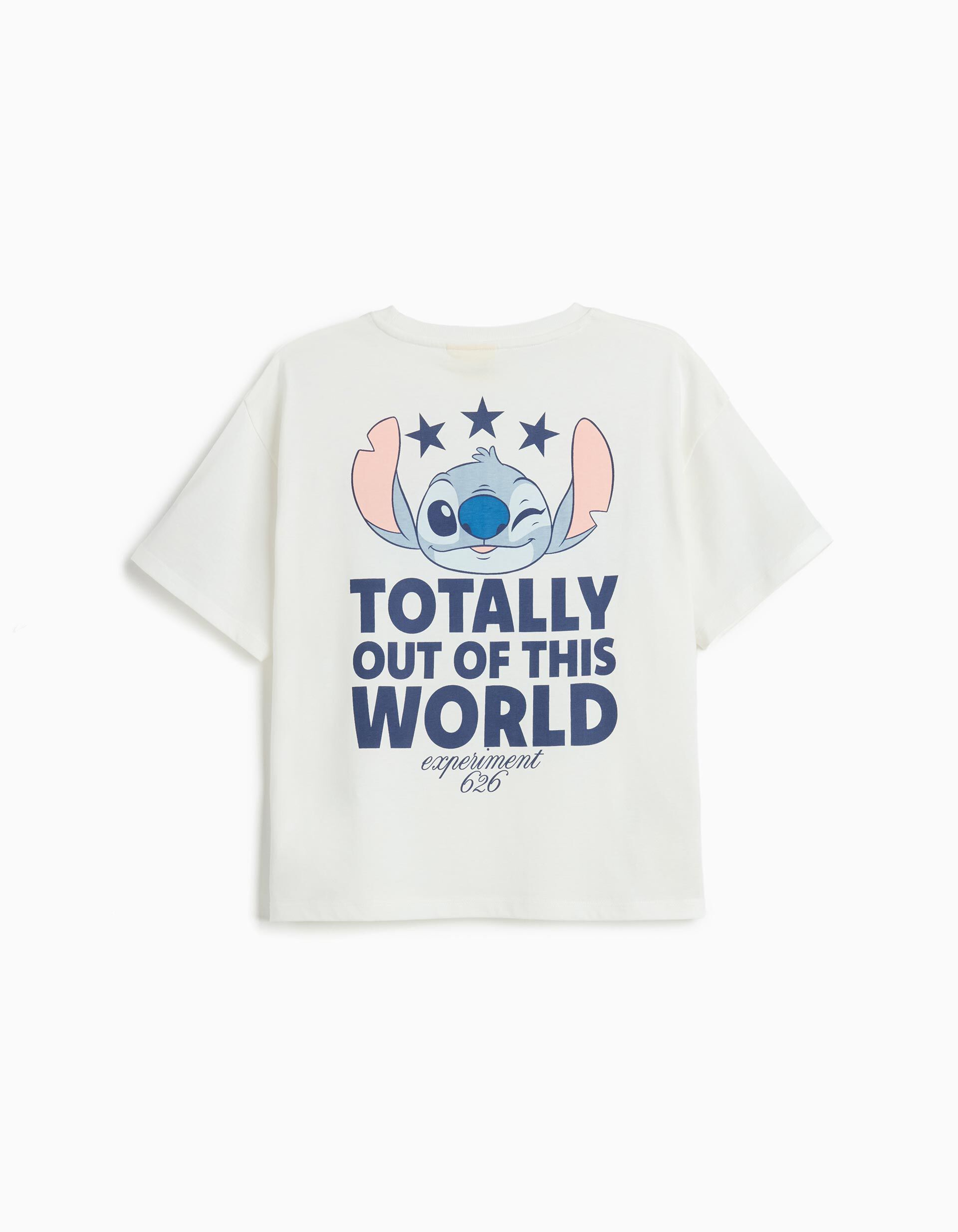Comprar Online T-shirt 'Stitch' &copy;Disney, Menina, Branco